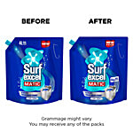 Surf Excel Matic Top Load Liquid Detergent 4 kg Refill Pouch