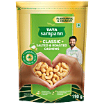 Tata Sampann Classic Salted & Roasted Cashews/Kaju 190 g