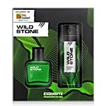 Wild Stone Forest Spice Fragrance Combo For Men 200 ml (Perfume 50 ml + Deodorant 150 ml)