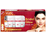 VLCC Bridal Glow Facial Kit Hyaluronic Acid, Niacinamide, Vitamin C & Tint Illuminators 50 g