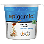 Epigamia  Greek Yogurt - With Oats & Seed Mix, Chia, Amaranth & Flax Seeds 85 g
