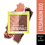 Maybelline New York Color Rivals Shadow Longwear Duo Eyeshadow Palette - Spicy x Suave 3 g