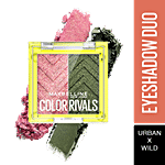 Maybelline New York Color Rivals Shadow Longwear Duo Eyeshadow Palette - Urban x Wild 3 g