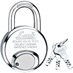 Link Locks 65 mm Hi Tech Double Locking Padlock - With 3 Keys 361 g