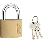 Link Locks PT 50 mm New Brass Padlock - With 3 Keys 305 g