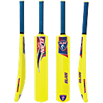 Elan Polymer Junior Cricket Bat - Model Fire Junior, 5 To 8 Years, L 66 X B 8 X H 1.9 Cm 1 pc