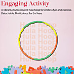 Elan Hula Hoop - Detachable, Multicolour, For 5+ Years 1 pc