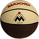 Elan Maxxo Basketball Junior - Cream & Brown, 4 To 10 Years 1 pc