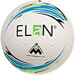 Elan Football - Official Match Rubber Moulded Ball, Full Size, White 1 pc