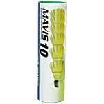 Yonex Mavis 10 Badminton Shuttle Cock - Yellow 6 pcs