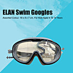 Elan Swimming Goggles - Assorted Colour, 18 x 8 x 7 cm, For Kids Aged 4 To 10 Years 1 pc