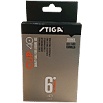 Stiga Table Tennis Balls - Orange Colour, For 14+ Years 6 pcs