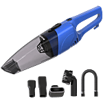 Lifelong 800W Handheld Vacuum Cleaner - Powerful Suction, Multiple Accessories, Black & Blue, 1 Year Manufacturer’s Warranty, LLVC910 1 pc