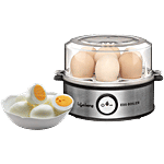 Lifelong Regalia Stainless Steel Egg Boiler - Silver & Black, 360W 1 pc