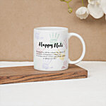 Clay Craft Happy Holi Printed Coffee & Milk Mug - For Gifting 354 ml