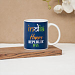 Clay Craft Swiss Coffee & Milk Mug, Happy Republic Day Theme 354 ml