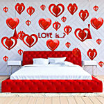 Creative Space Heart Shape Banner Decoration, 20 x 1 x 18 cm 1 pc (16 pcs)