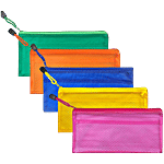 Cubic Zip Pouch - 24 x 12 cm 6 pcs