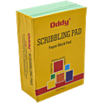 Oddy Scribbling Pad Paper Block - 240 Sheets, 69 mm x 85 mm 1 pc