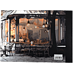 Nightingale A4 Size 176 Pages Visitors Book - Cream Shade Paper, Satin Page Marker 1 pc