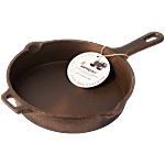 Aarogyam Cast Iron Cookware Skillet - 21.59 cm, SKL85D 2.5 l