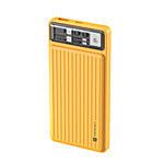 Portronics Luxcell 10K 10000mAh Fast Charging Power Bank - 22.5W Output, Yellow 1 pc