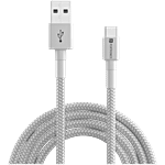 Portronics Type A To Type C Konnect B High Speed Cable -  1 m, White 1 pc