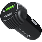 Portronics Car Power 7 Car Charger - With Dual Output, Supports Power Delivery & Quick Charge 1 pc