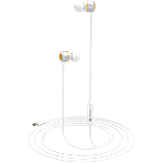 Portronics Conch 20 In-Ear Wired Earphone - With Type-C Jack, White 1 pc