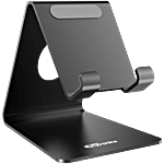 Portronics Modesk Universal Mobile Holder - Black 1 pc