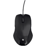 Portronics Toad 101 Wired Optical Mouse - Black 1 pc