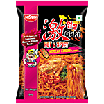 Nissin Geki - Hot & Spicy Korean Kimchi Flavoured Ramen Instant Noodles 80 g Pouch
