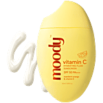 Moody Vitamin C Hydrating Fluid Sunscreen SPF 50 PA+++ - With Mandarin Orange & Vitamin E 50 ml
