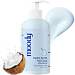 Moody Hydro Burst Beach Please Body Lotion With SPF 30 - Hyaluronic & Coconut Water 200 ml