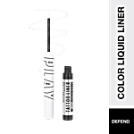 Maybelline New York Tattoo Play White Liquid Eyeliner 2.1 ml Defend
