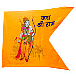 Divine Art Jai Shree Ram Cloth Flag, 51x76 cm 1 pc