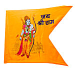 Divine Art Jai Shree Ram Cloth Flag, 66x106 cm 1 pc