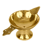 Divine Art Brass Diya Size 1 1 pc