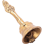 Divine Art Pure Brass Pooja Bell 1 pc