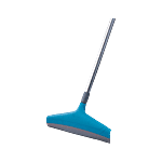 bb home Floor Squeegee - 40 cm Plastic Wiper, 3.5 ft Stainless Steel Stick 1 pc