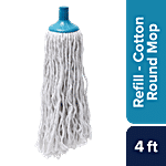 bb home Mop Refill - Round Deck Cotton Mop 1 pc