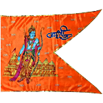Mangal Bhavan Jai Shree Ram Flag 1 pc 