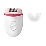 Philips BRE235/00 Corded Compact Epilator White & Pink For Gentle Hair Removal At Home 1 pc
