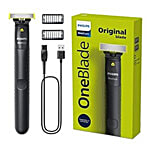 Philips OneBlade Hybrid Trimmer & Shaver With Dual Protection Technology For No Nicks & Cuts As Blade Never Touches Skin QP1424/10 1 pc