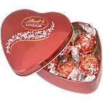Lindt Lindor Milk Chocolate - Valentine Heart Gift Box 62.5 g
