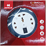 Havells Cosmo Reel Flexbox - 5 M, 3 Sockets, AHEXXXU065 1 pc