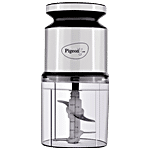 Pigeon by Stovekraft Ultra Fast Electric Chopper - 300 Watt, Twin Blade Technology, 'Chop-N-Store' Plastic Bowl With Lid 1 PC