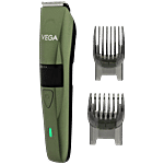 Vega Power Series P1 Battery Powered Beard Trimmer For Men VHTH-25 - Cordless, Green 1 pc