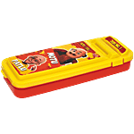 Pratap Flip Flop Compass Pencil Box - Motu Patlu, Yellow 1 pc