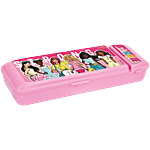 Pratap Hy Function Pencil Box - Barbie, Pink 1 pc